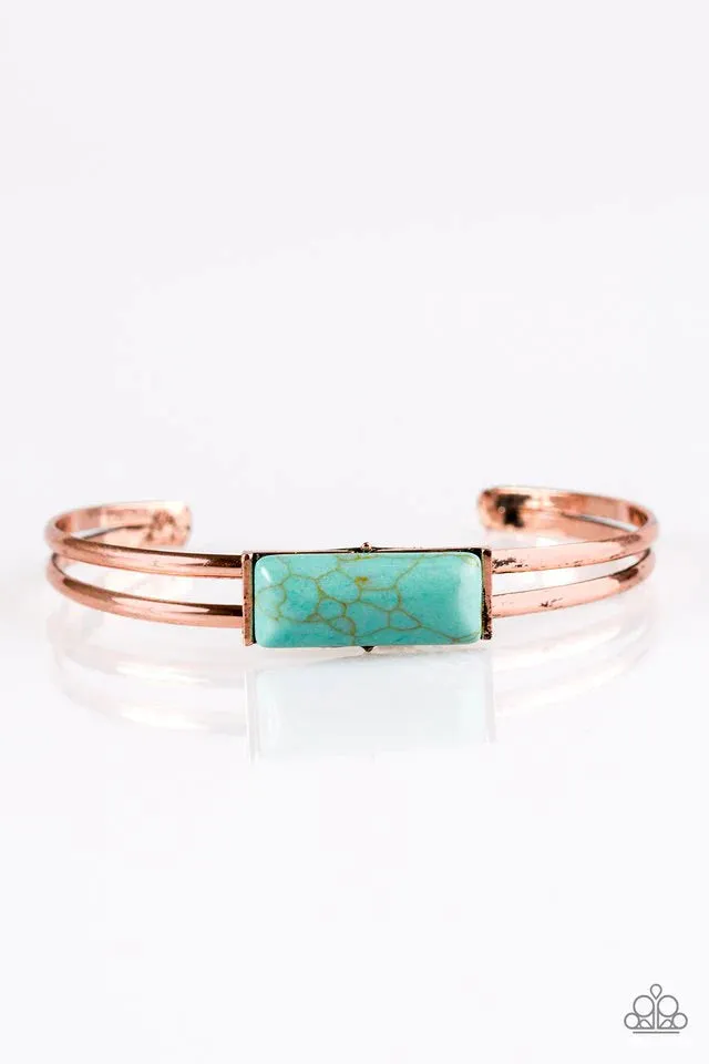 Paparazzi Bracelet ~ Desert Highway - Copper