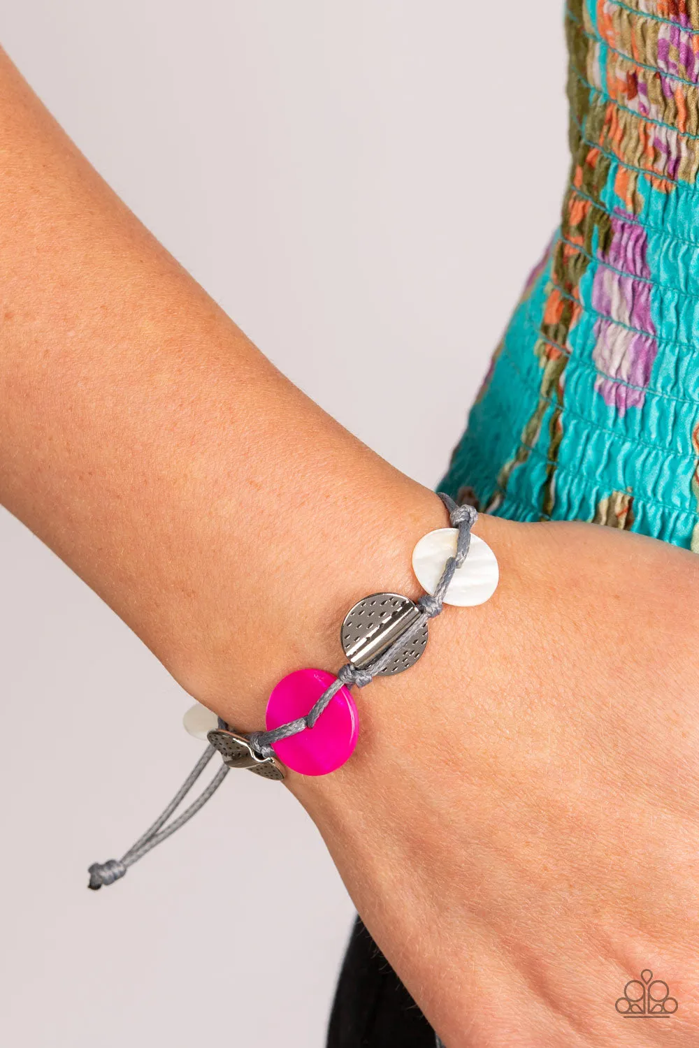 PAPARAZZI Shore Up - Pink BRACELET