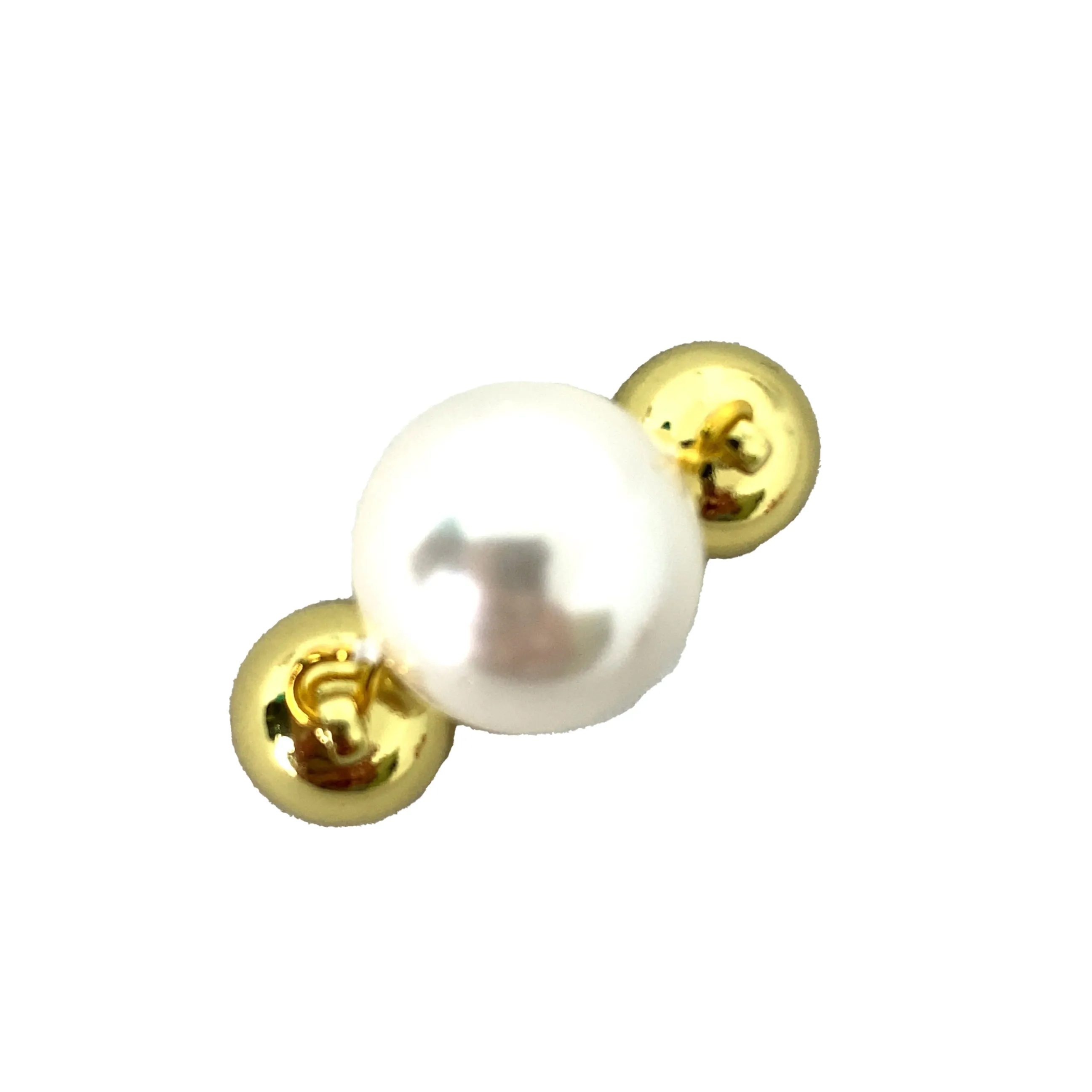 Pendant - Round Pearl Shell - Cream