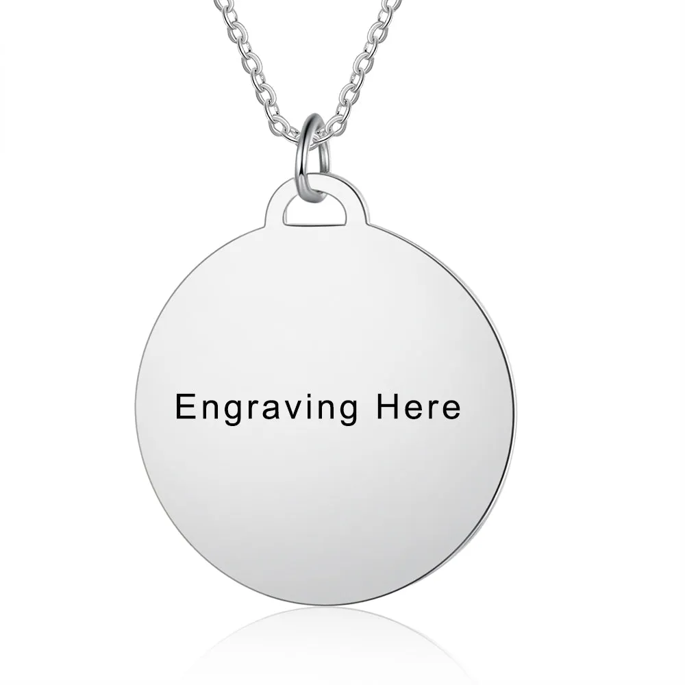 Personalized Stainless Steel Medical Necklace