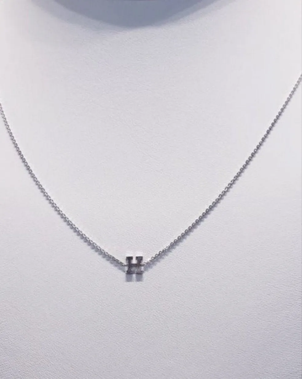 Single Initial Necklace