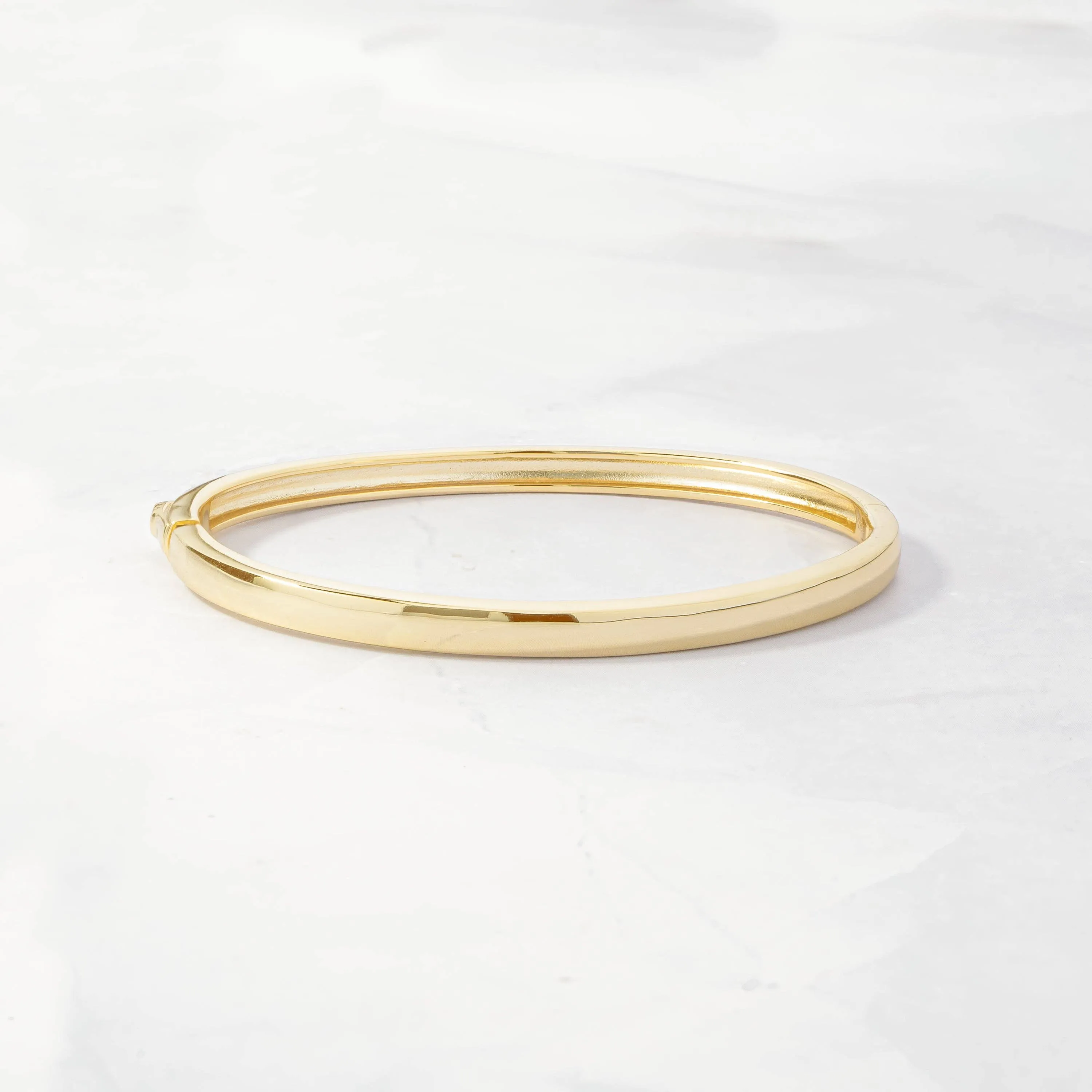 Smooth Gold Bangle