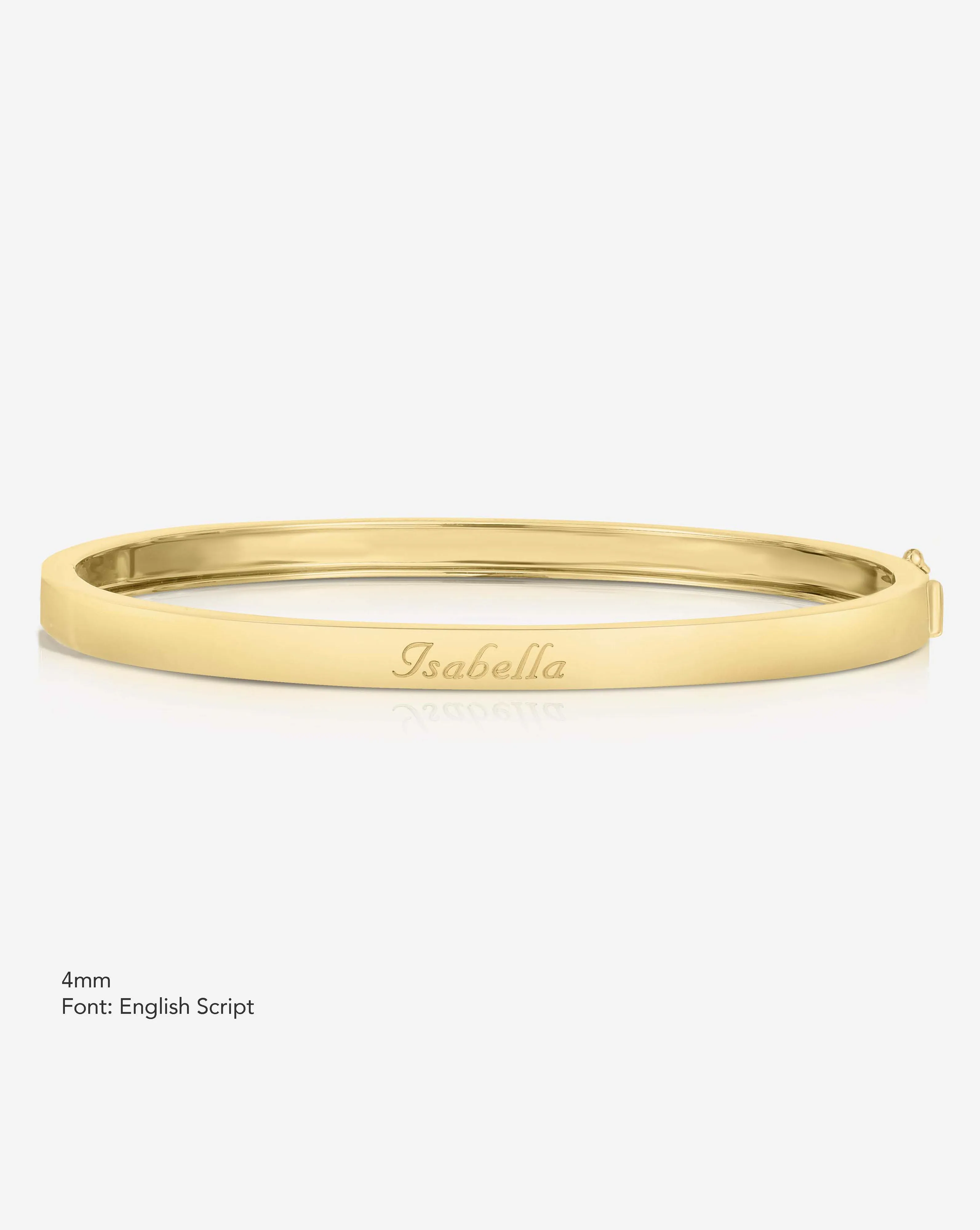 Stackable Gold Bangle