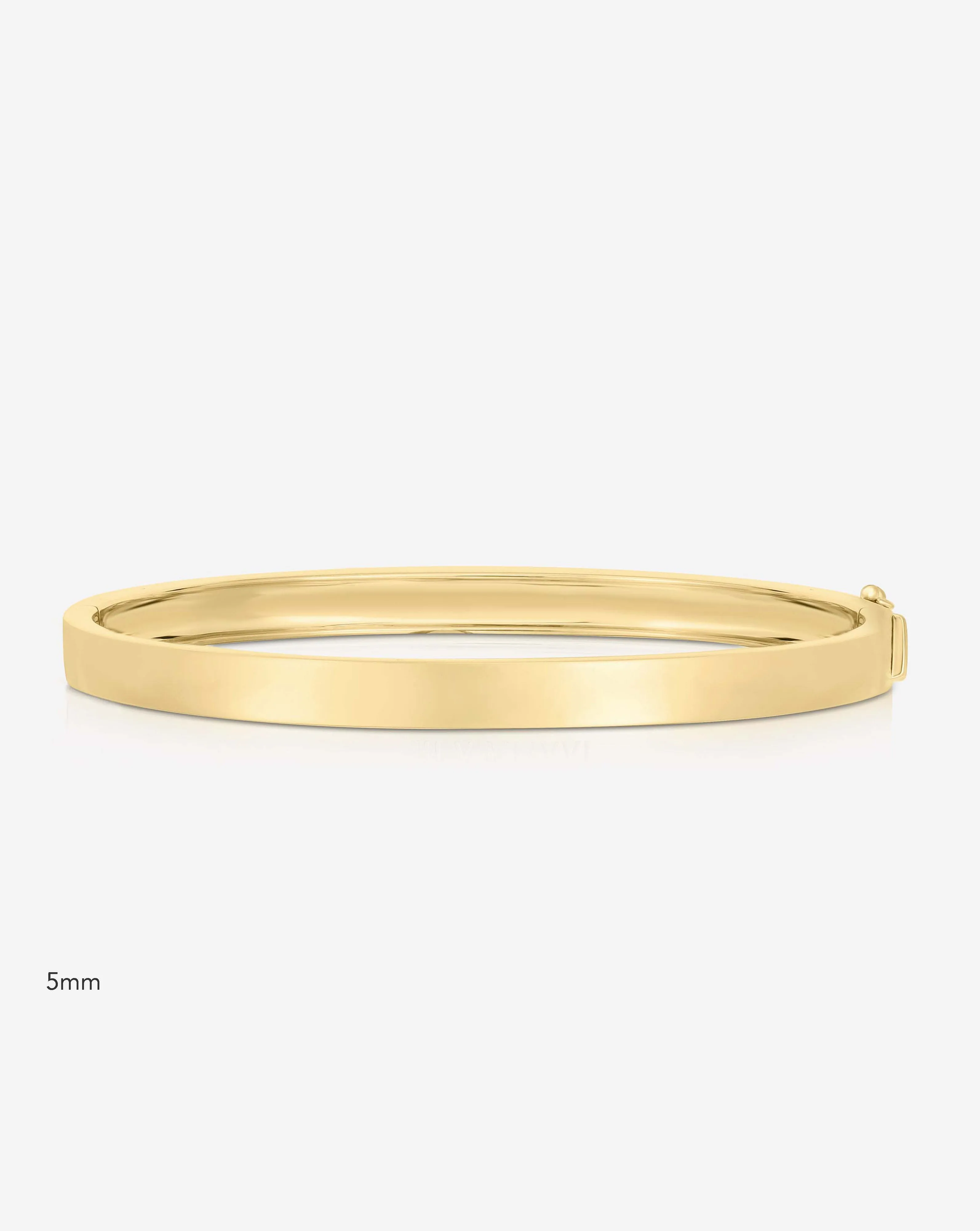 Stackable Gold Bangle