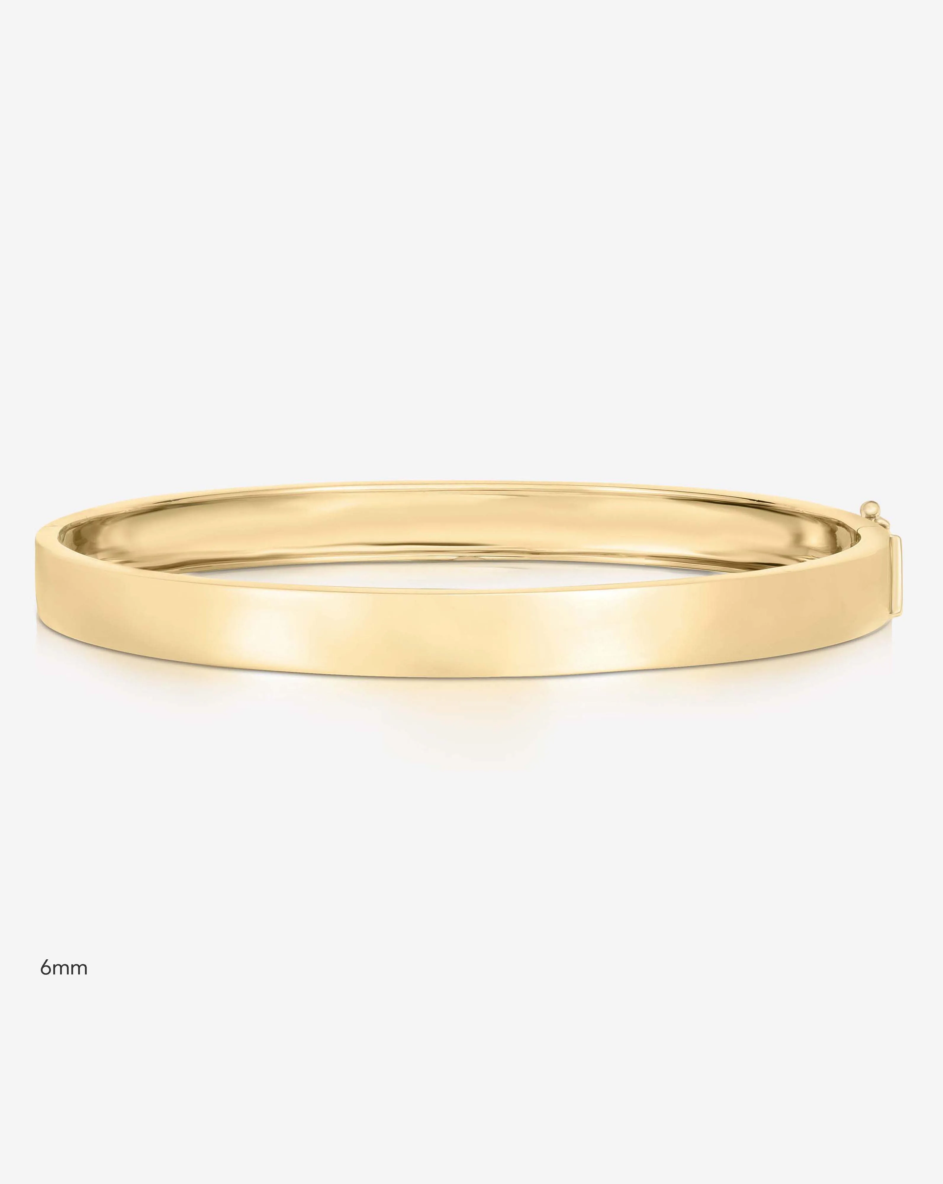 Stackable Gold Bangle