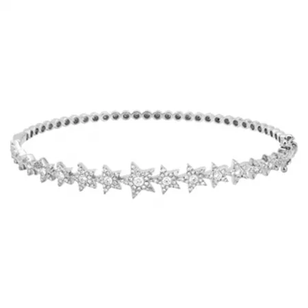 Star Diamond Bangle