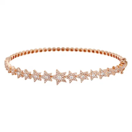 Star Diamond Bangle