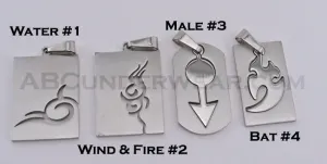 Sterling Silver Symbol Pendants