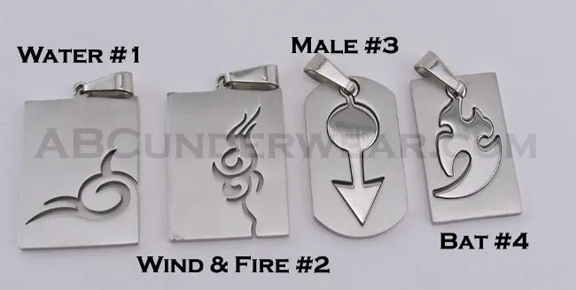 Sterling Silver Symbol Pendants