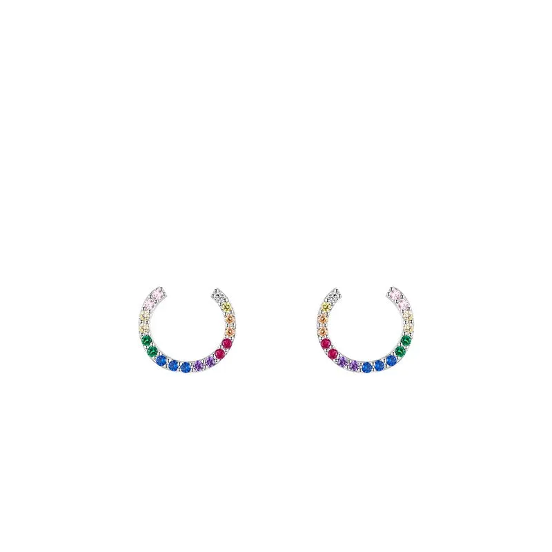 Sterling Silver Zircon Earrings for Women - Everyday Genie Collection