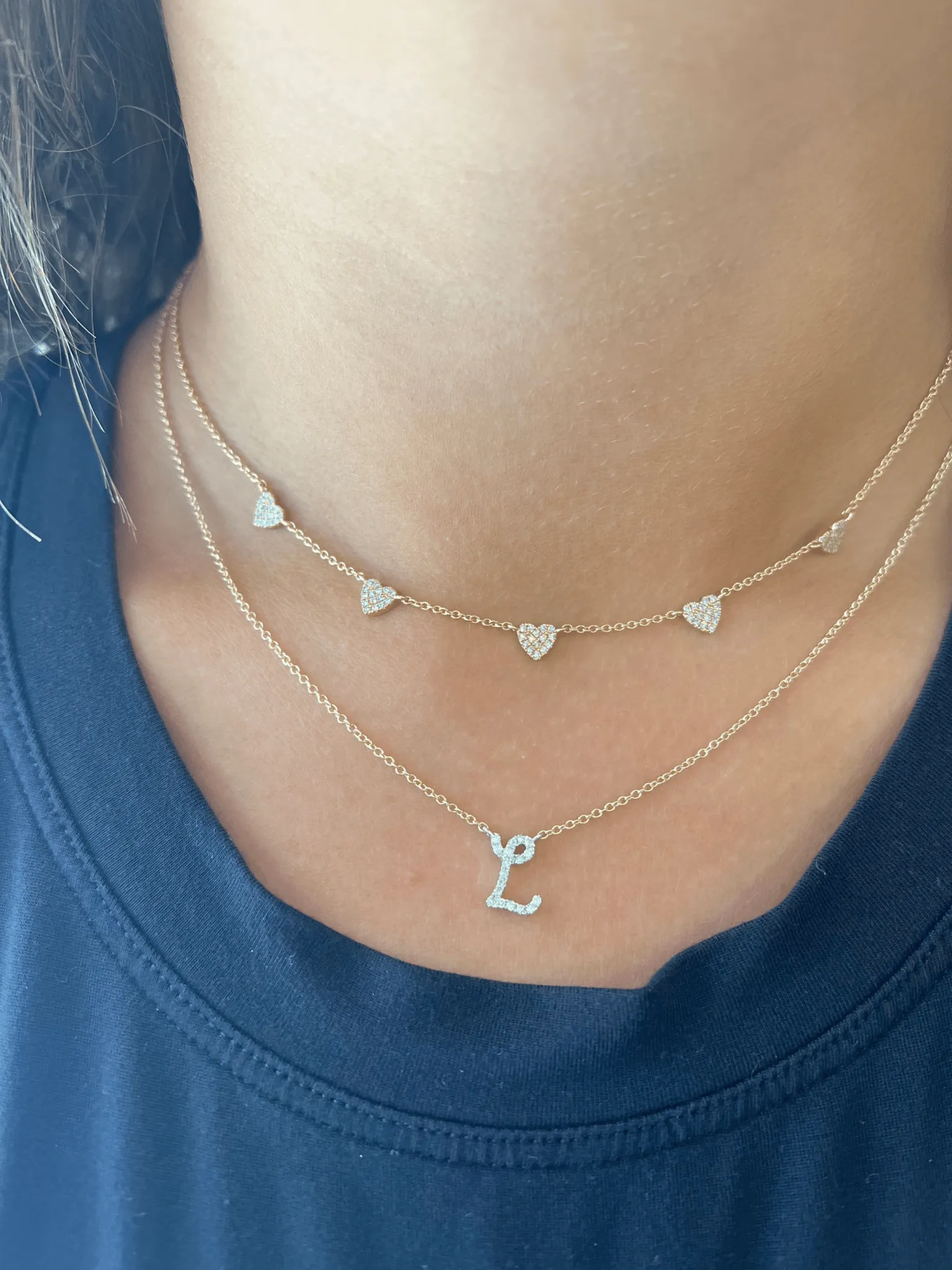 The Diamond Name Necklace 14K