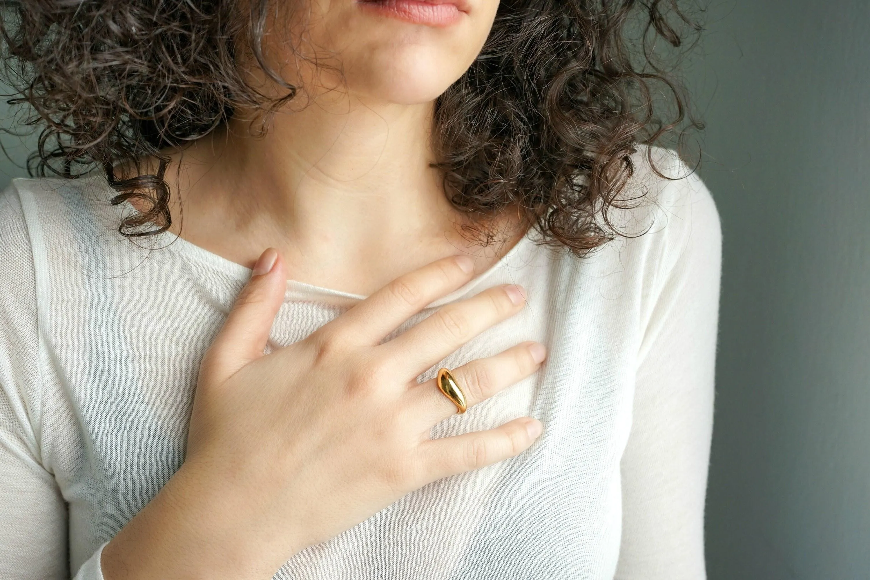 Unique Gold Soft Curve Ring