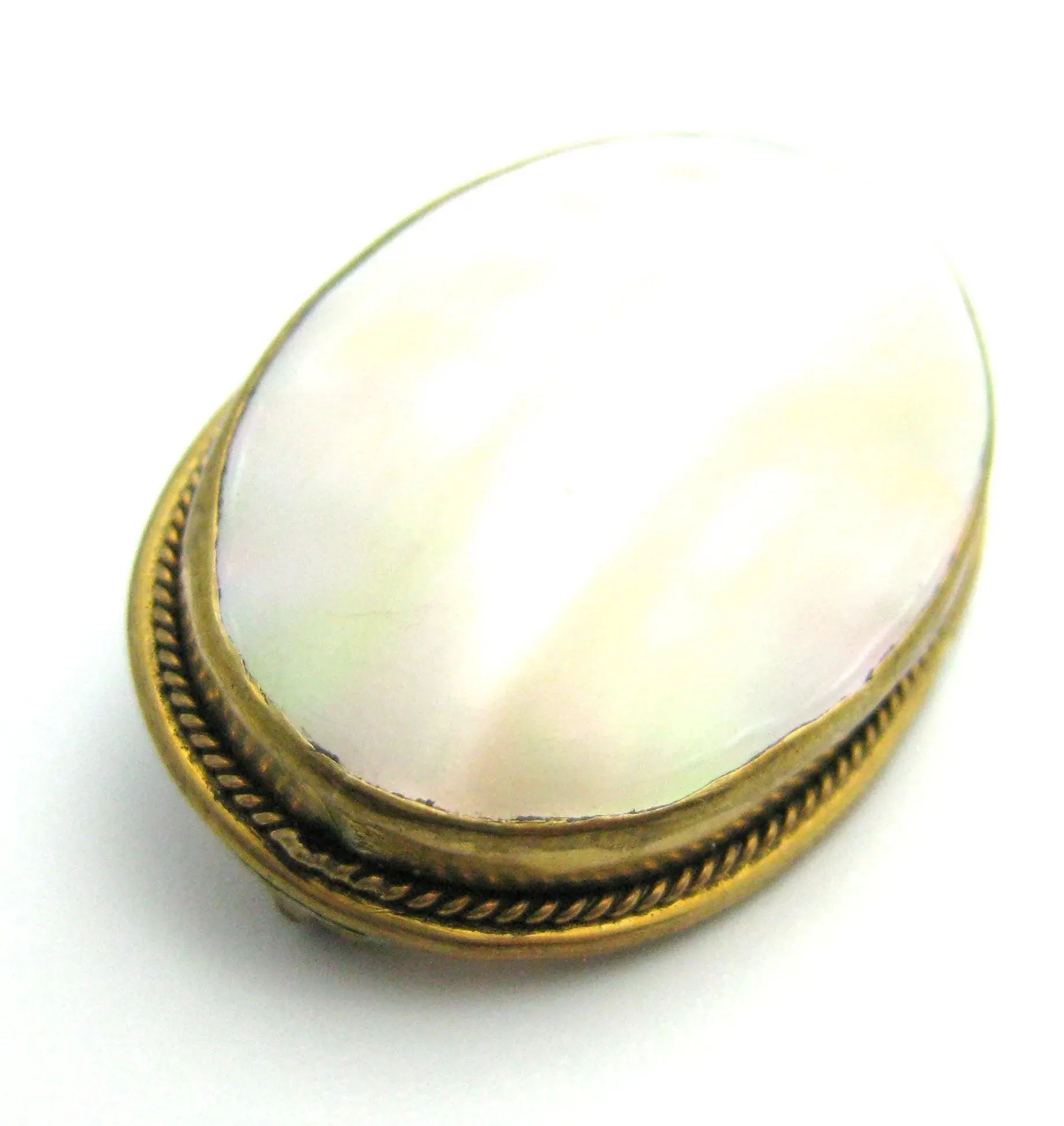 Victorian 1900 Pearl Brooch