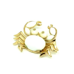 Vintage 1940's Trifari Crab Brooch