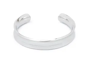 Wide Concave Cuff Bangle