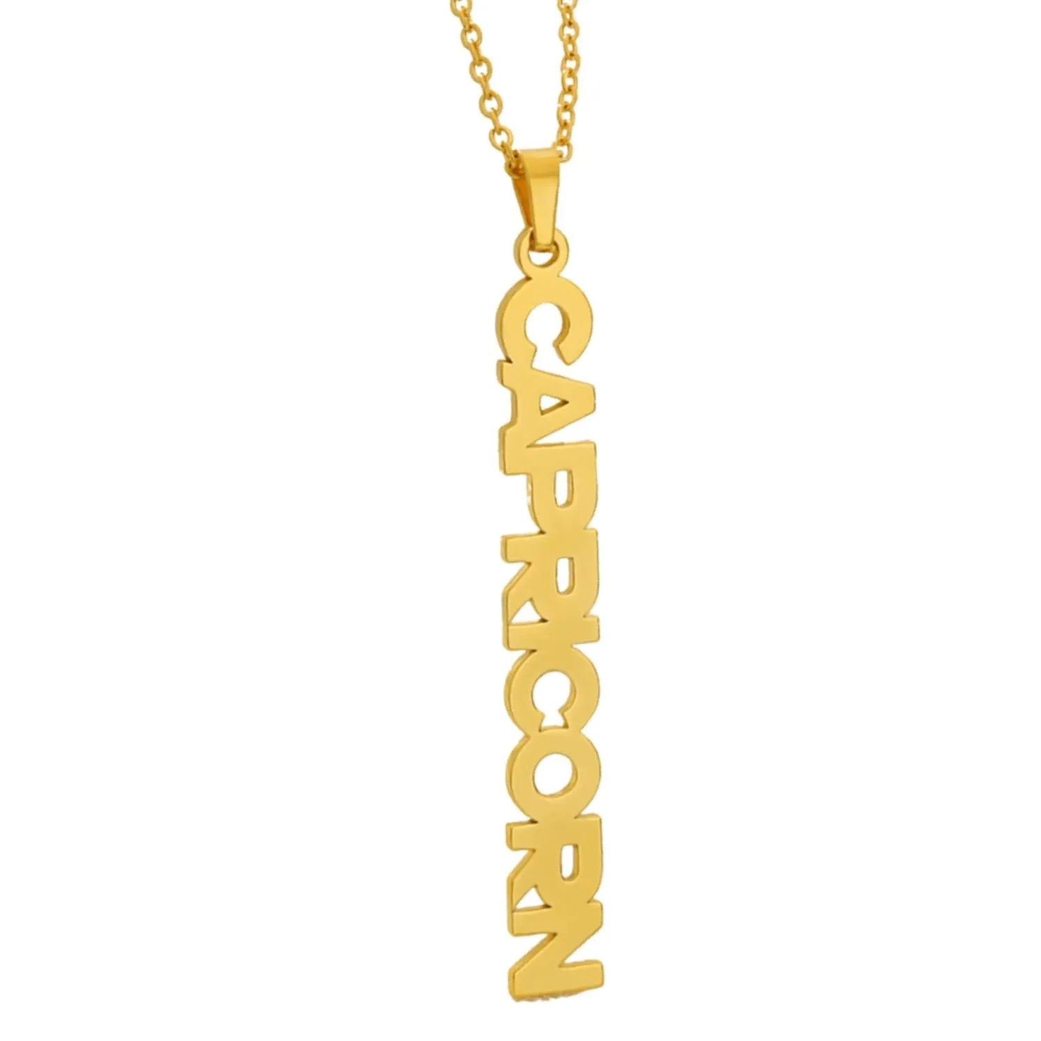 Zodiac Name Necklace - Pick Yours