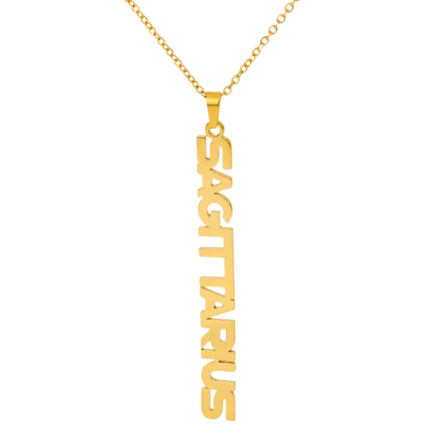 Zodiac Name Necklace - Pick Yours