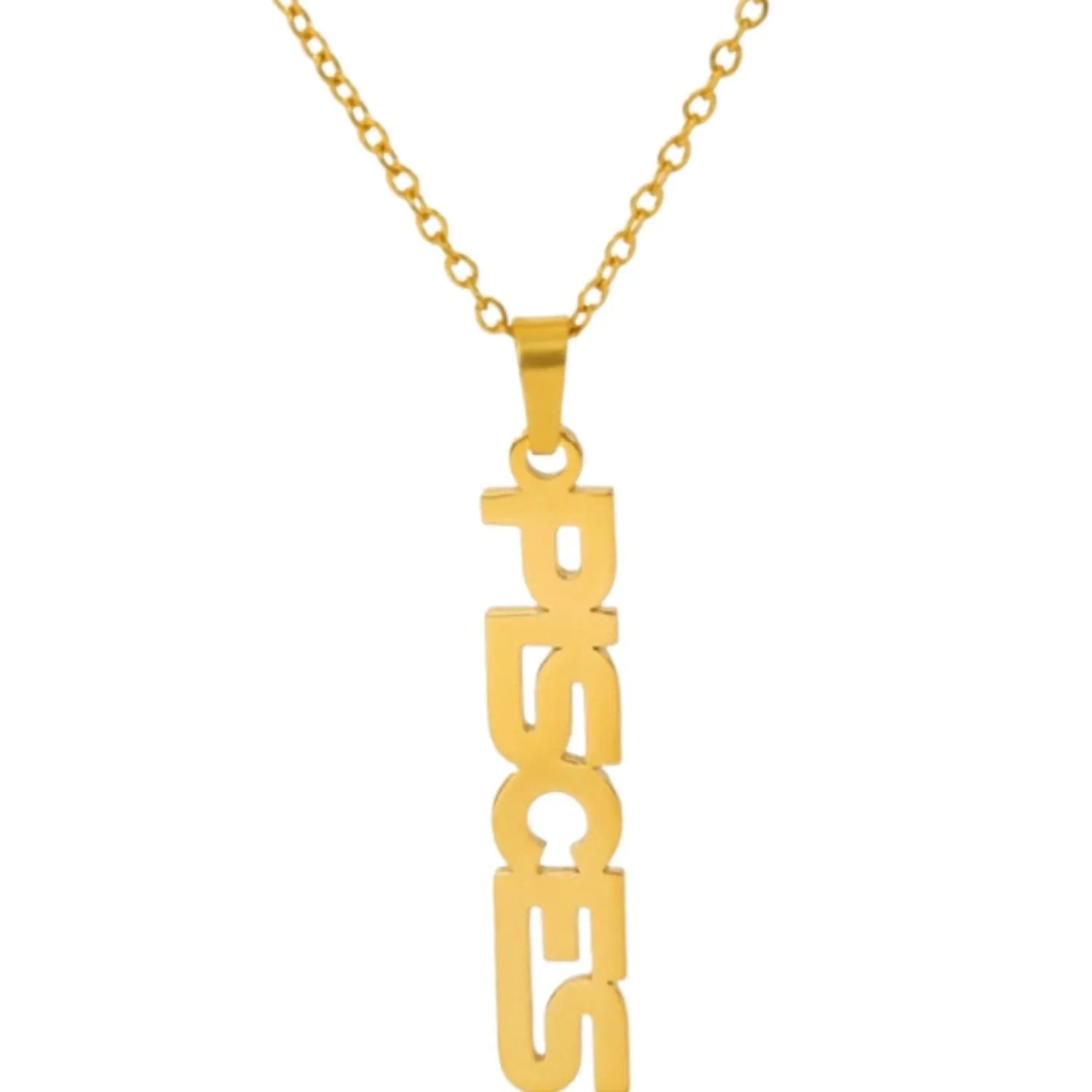 Zodiac Name Necklace - Pick Yours