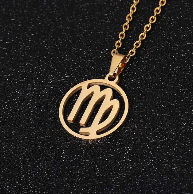 Zodiac Sign Pendant - Virgo